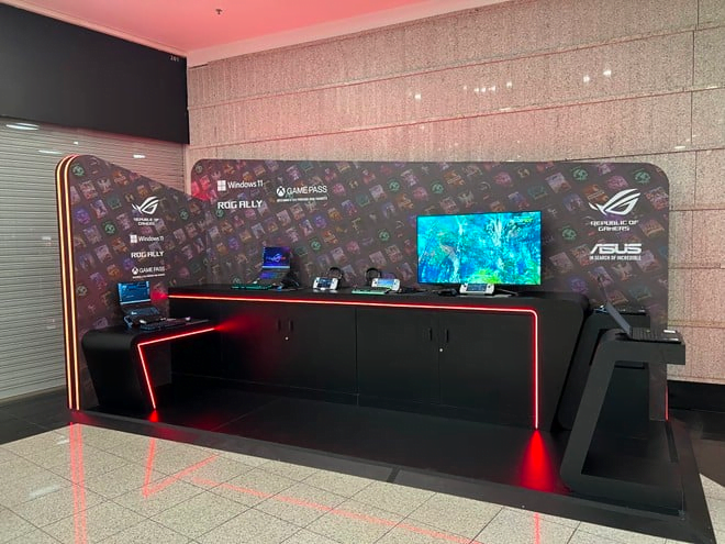 Asus Inaugura Espa O Gamer No Bourbon Shopping Em S O Paulo Rog